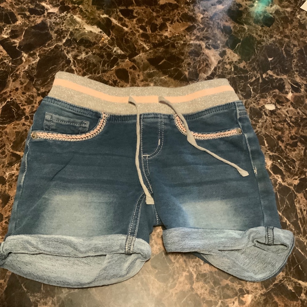 Vanilla Star Girls girls Jean shorts size 8 #2